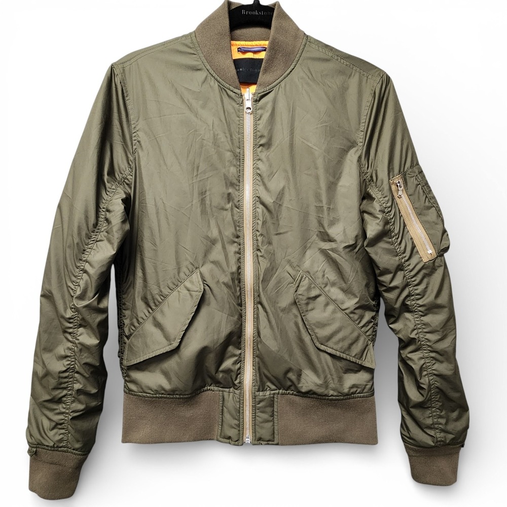 Brookstone Olive Bomber Jacket - Men